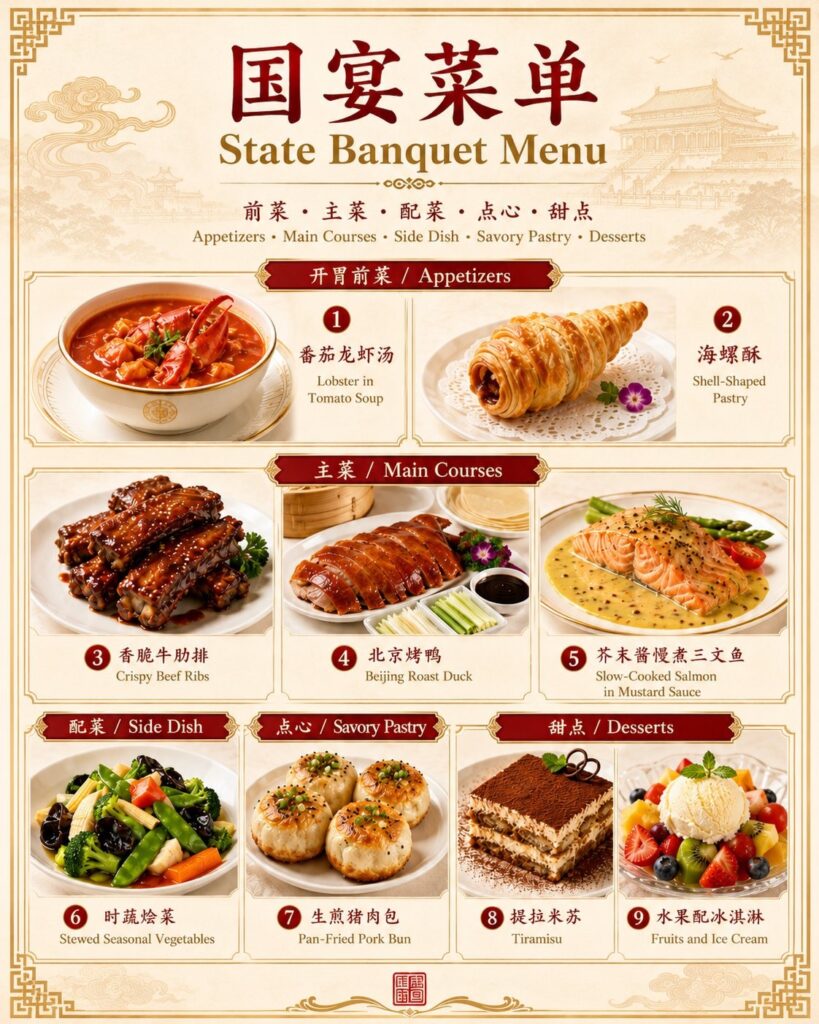Discovering the Elegance of Chinese State Banquets: A Taste of Diplomatic Heritage