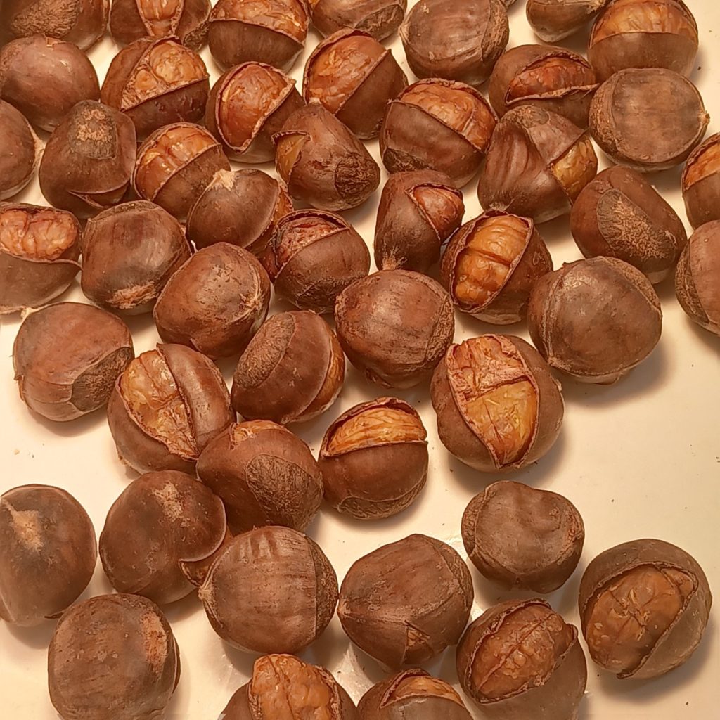 Autumn Persimmons and Roasted Chestnuts Street Snack Guide