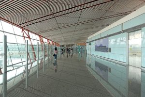 Beijing Capital International Airport Terminal 3 international arrivals hall