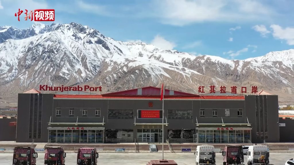 Chinese passport control and immigration counters at an international airport