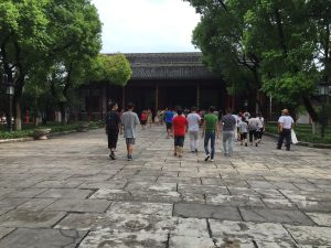 Main hall façade and courtyard of Nanjing’s Presidential Palace historic site