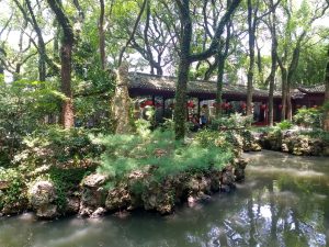 Traditional wooden library pavilion and garden courtyards at Ningbo’s Tianyi Pavilion (Tianyige)