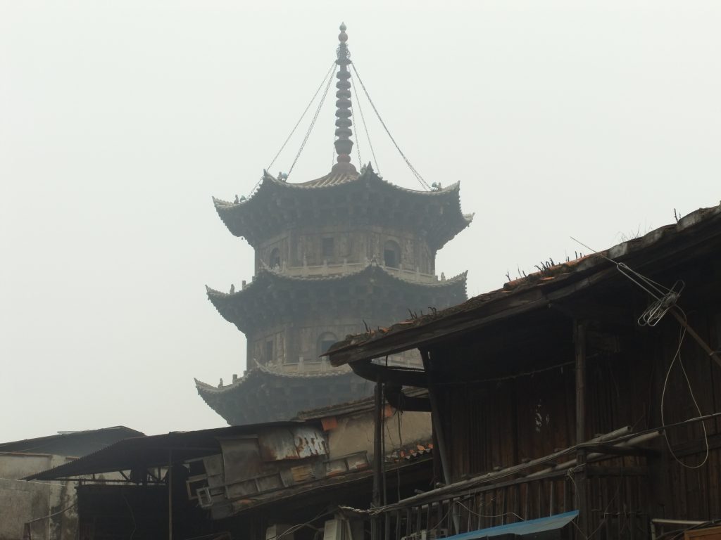 Temple halls and stone architecture at Quanzhou’s Kaiyuan Temple complex